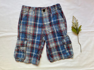 Plaid Cargo Shorts, 7