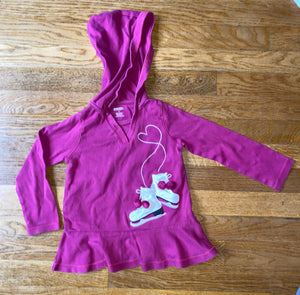 Skates Hooded Tunic, 4T