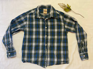 Long Sleeve Button Up, L (10-12)