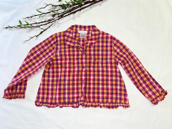 Long Sleeve Button Up, 5T