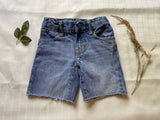 Blue Cut Off Shorts, 2T Boys