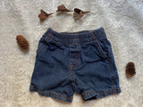 Blue Denim Shorts 12M