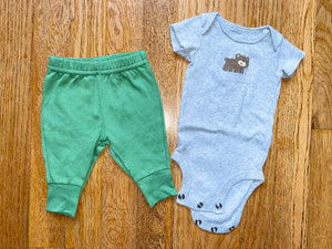 Carter's Bear Outfit, NB