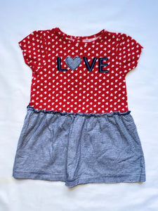 'LOVE' Dress, 6-9M