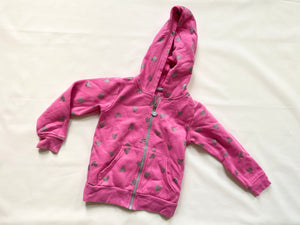 Pink, Glitter Heart Sweatshirt, 3T