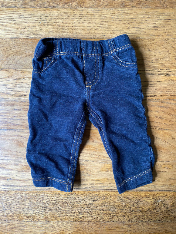 Denim Colored Cotton Pants, 3M