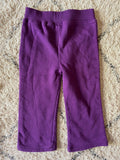 Purple Sweat Pants, 3T