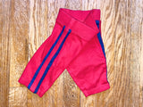 Red, Navy Stripe Pants, 0-3M