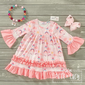 Unicorn Dress, 4T & 5