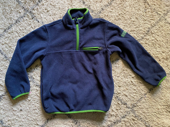 Navy Fleece Pullover, 7