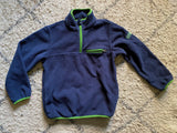 Navy Fleece Pullover, 7