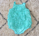 Mint Lace Onesie, 3M