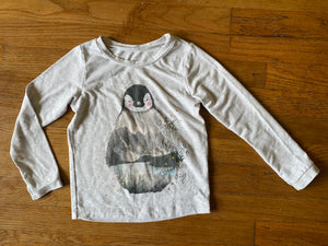 Penguin Long Sleeve, 4T