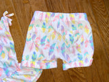 Feather Print Set, 2T