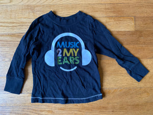 'Music 2 My Ears' Tee, 3T