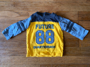 Carter's 'Future Quarterback' Long Sleeve, 6M