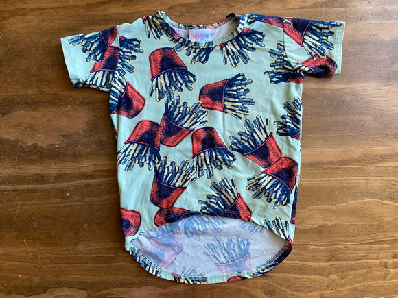 LulaRoe French Fri Top, 2