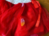 Red Tulle Dress, 12M