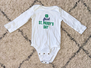 'My First St. Paddy's Day' Onesie, 12M