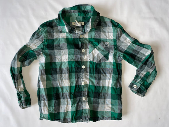 Green Button Down, 5T