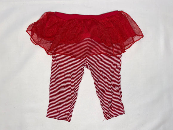 Red Tutu Leggings, 3M