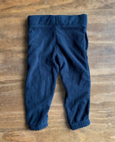 Black Fleece Sweatpants, 2T