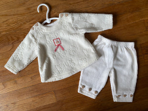 Fleece Christmas Outfit, 3-6M