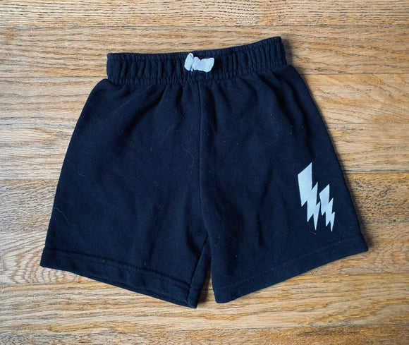 Lightening Bolt Shorts, 2T