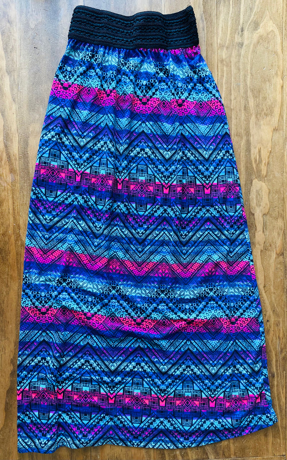 Long Aztec Skirt, L (14)
