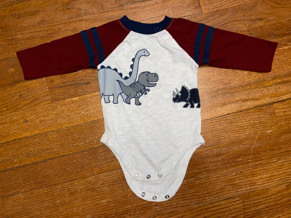 Dino Onesie, 3-6M