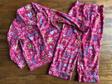 Peace, Love, Joy Fleece Pajama Set, XS (4-5)