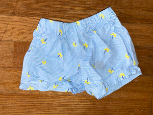 Blue Striped Shorts, 3M