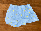 Blue Striped Shorts, 3M