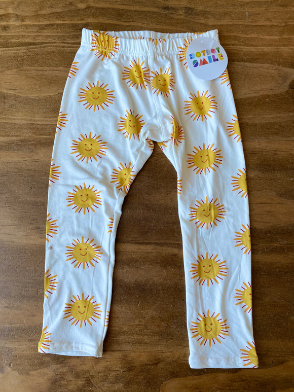 NWT DotDot Smiley Sun Leggings, 2T