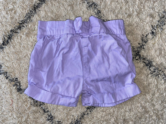 Light Purple Shorts, 6-9M