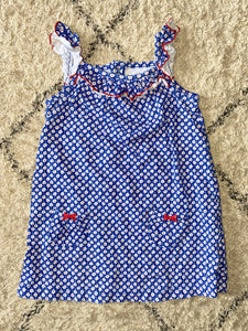 Blue Flower Dress, 24M