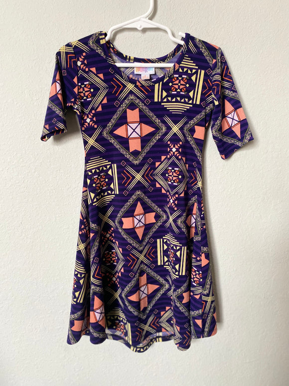 Aztec LulaRoe Dress, 4