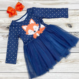 Fox Tulle Dress, 7/8 and 10/12