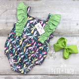 Dragonfly Vibes Romper, 6-9M