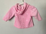 Fleece Pink Deer Sweatshirt, 0-3M