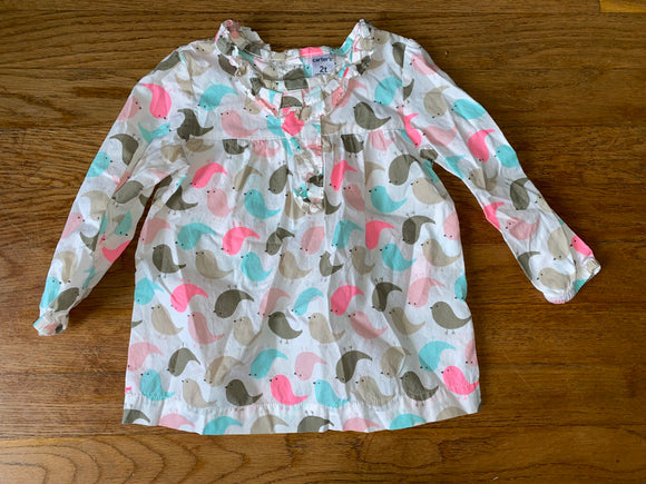 Bird Long Sleeve, 2T