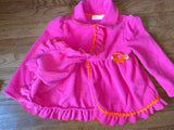 Pink Fleece Jacket, 4T