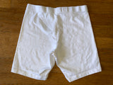 White Bike Shorts, L(10-12)