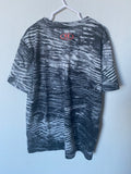 UA Black/Grey, Orange Logo Tee, YLG (14-16)