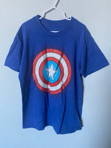 Captain American Tee, L(10-12)