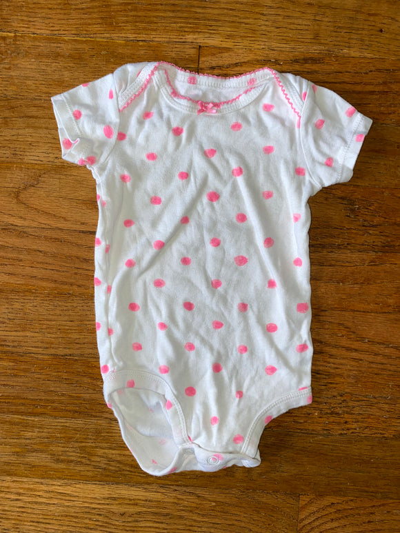 Pink Dot Onesie, 9M