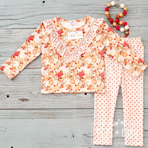 Sweet Deer Pants Set, 4T