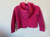 Pink Knitted Cardigan, XS(4)