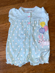 Bunny Romper, 6M