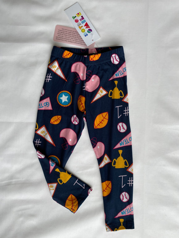 NWT DotDot Smile Sport Leggings, 12/24M